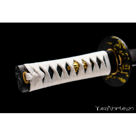 MUSHA MIFURI AFILADO | Conjunto de 3 espadas | KATANA + WAKIZASHI + TANTO