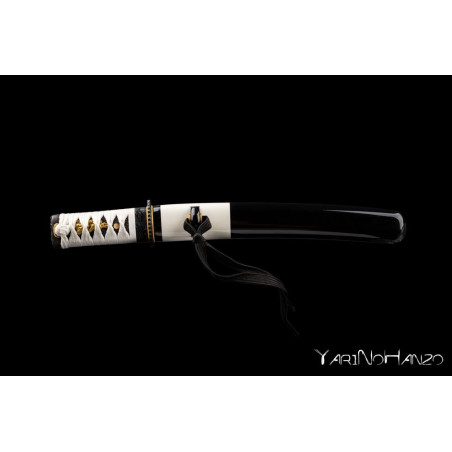 MUSHA MIFURI AFILADO | Conjunto de 3 espadas | KATANA + WAKIZASHI + TANTO