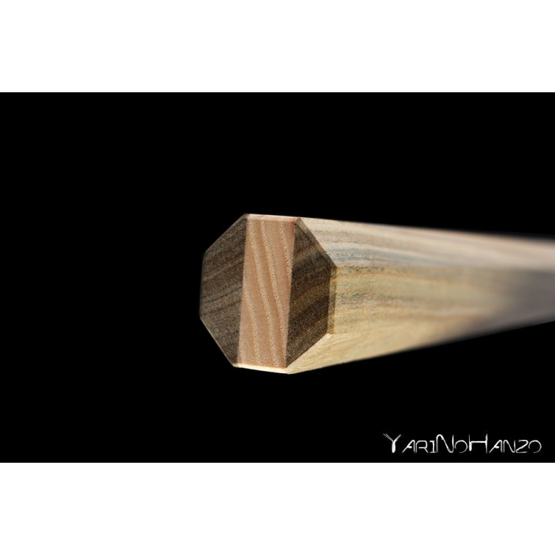 Hakkaku Jo 35 mm - MULTI STRATO Lignum Vitae + Frassino