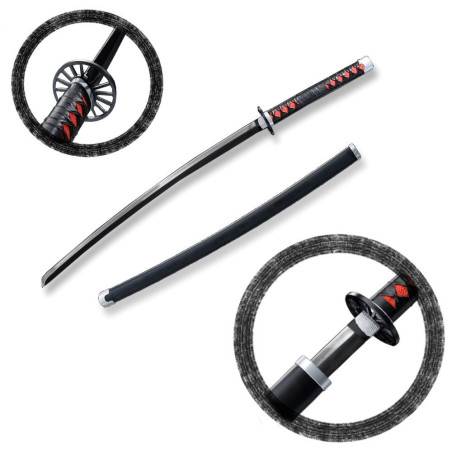 Kamado Tanjirou Katana | Espada de juguete | Espada Cosplay | Espada Anime | Demon Slayer