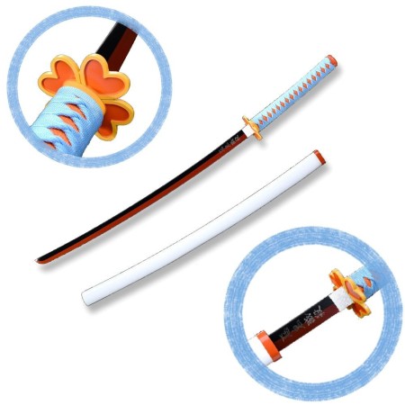 Kanroji Mitsuri Katana | Espada de juguete | Espada Cosplay | Espada Anime | Demon Slayer