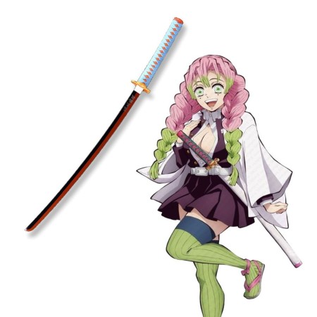 Kanroji Mitsuri Katana | Espada de juguete | Espada Cosplay | Espada Anime | Demon Slayer 2