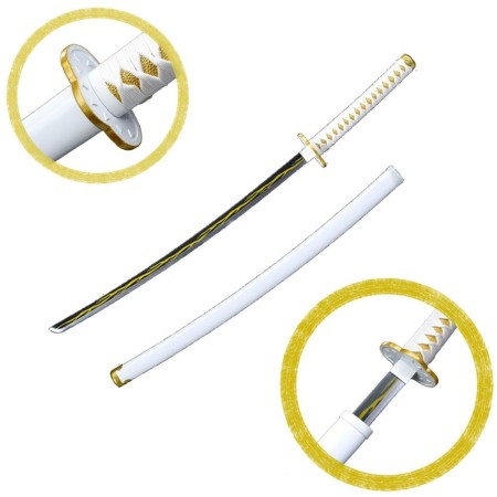 Agatsuma Zenitsu Katana | Espada de juguete | Espada Cosplay | Espada Anime | Demon Slayer
