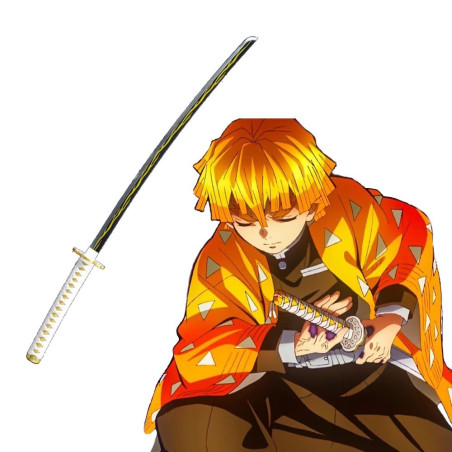 Agatsuma Zenitsu Katana | Espada de juguete | Espada Cosplay | Espada Anime | Demon Slayer