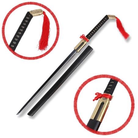 Benihime Katana | Urahara Kisuke Katana | Espada de juguete | Espada Cosplay | Espada Anime | One Piece