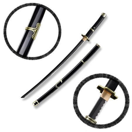 Yubashiri Katana | Roronoa Zoro Katana | Espada de juguete | Espada Cosplay | Espada Anime | One Piece