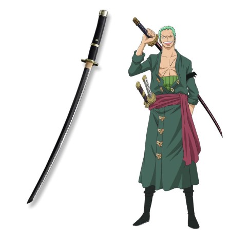 Yubashiri Katana | Roronoa Zoro Katana | Espada de juguete | Espada Cosplay | Espada Anime | One Piece 2
