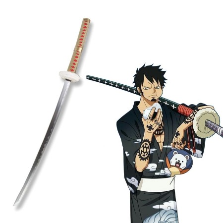Trafalgar Law Katana | Surgeon of Death | Espada de juguete | Espada Cosplay | Espada Anime | One Piece 2