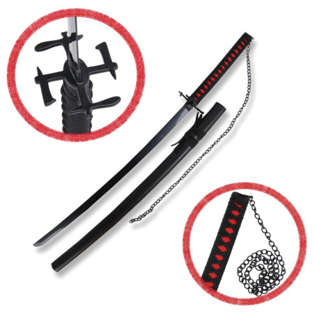 Kurosaki Ichigo Katana | Espada de juguete | Espada Cosplay | Espada Anime | One Piece