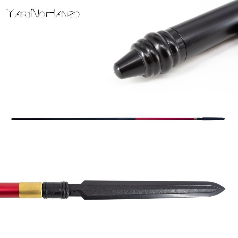 YARI DE GOMA CON EJE DE ALUMINIO