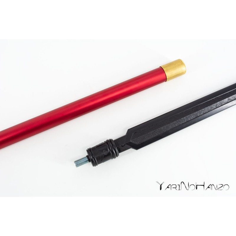 YARI DE GOMA CON EJE DE ALUMINIO