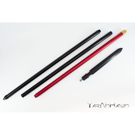 YARI DE GOMA CON EJE DE ALUMINIO