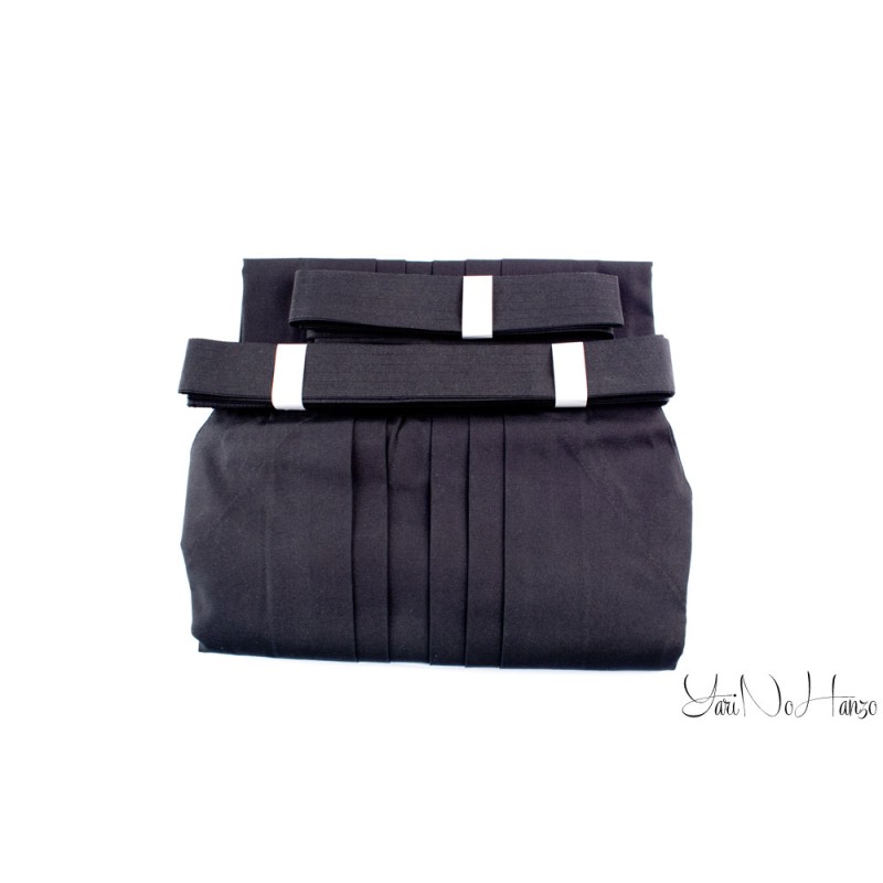 Set de Uniforme Aikido Yarinohanzo - Aikido Gi y Hakama Negra