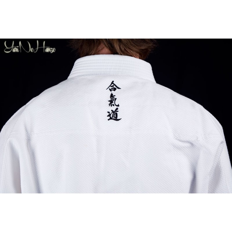 Set de Uniforme Aikido Yarinohanzo - Aikido Gi y Hakama Negra