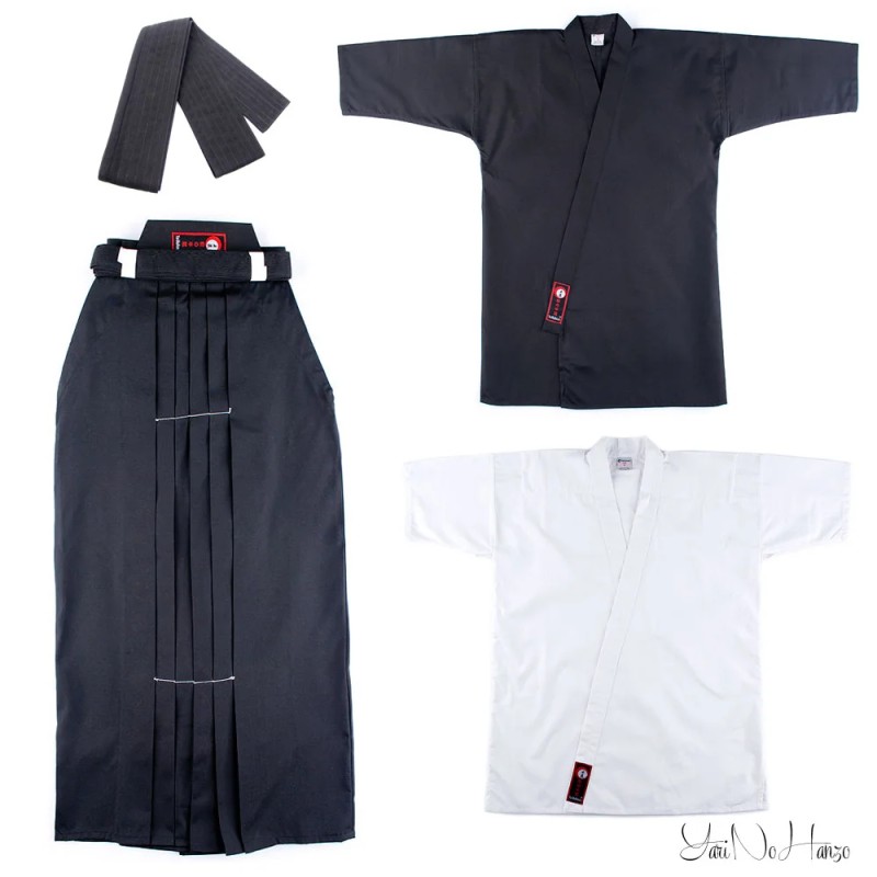 Set de Uniforme para Aikido e Iaido Yarinohanzo – Iaido Gi, Hakama y Obi