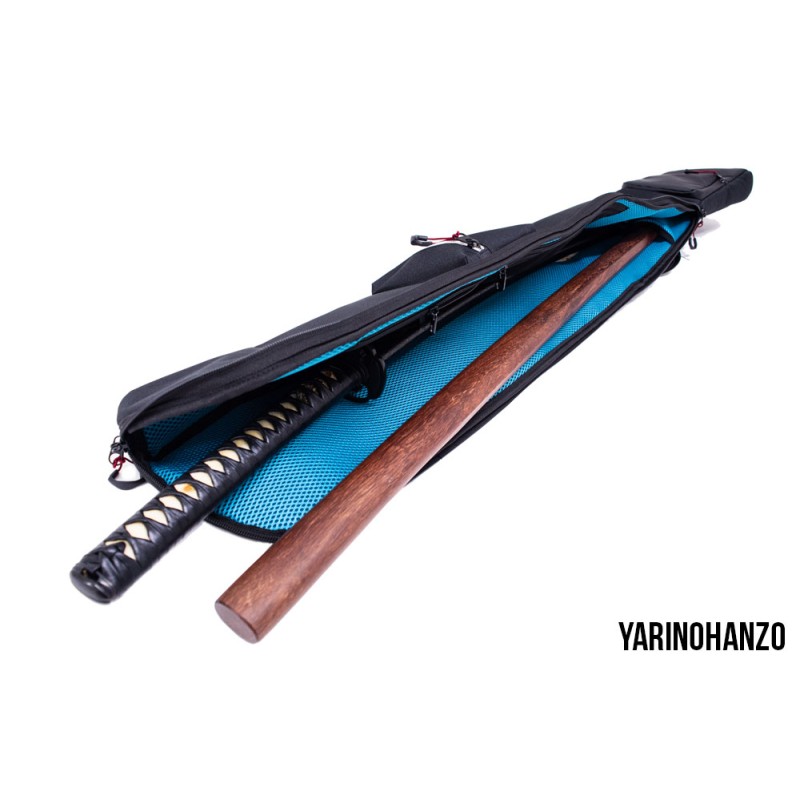 Bolsa Katana Cordura – Funda Compacta 2 Espadas Iaido Kenjutsu